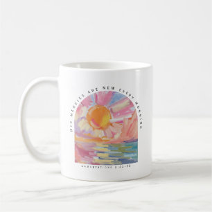 His Mercies Are New Every Morning Christian Coffee Mug