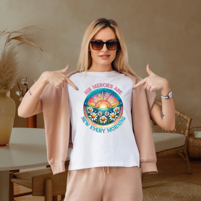 His mercies are new every morning  T-Shirt (Creator Uploaded)