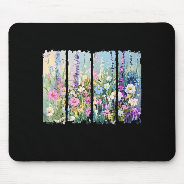 His Mercies Are New Every Morning Wildflower Chris Mouse Pad (Front)