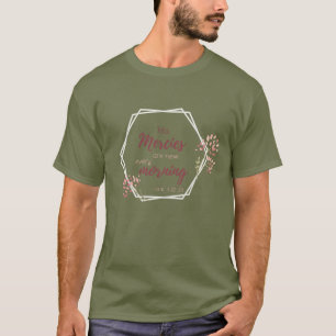 His Mercies are New Inspirational Scripture Verse T-Shirt