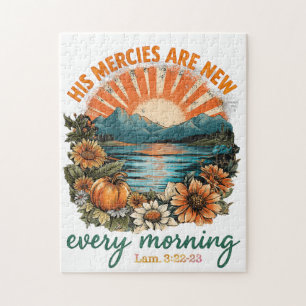 His Mercies Are New...  Jigsaw Puzzle