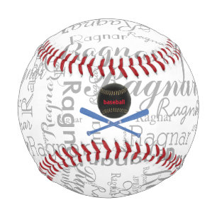 his personalised baseball