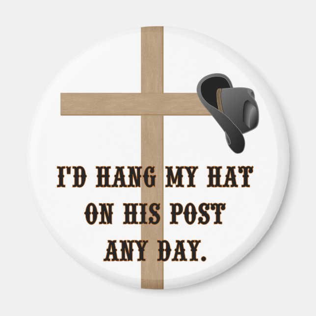 His Post Kitchen MAGNET (Front)