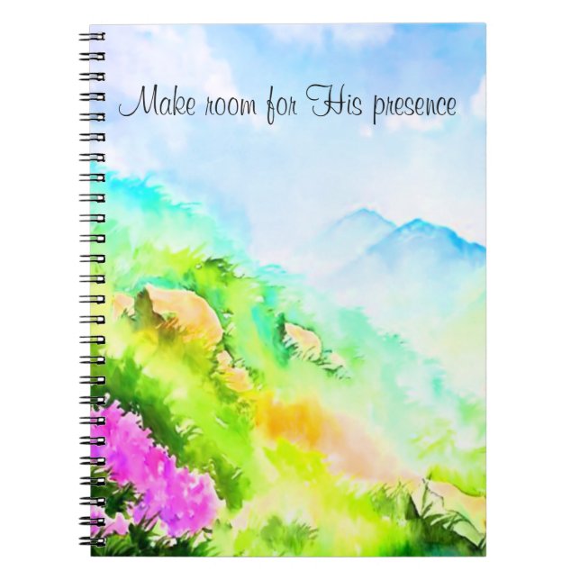 His Presence Notebook (Front)