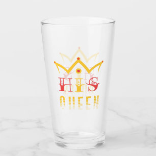 His Queen Glass