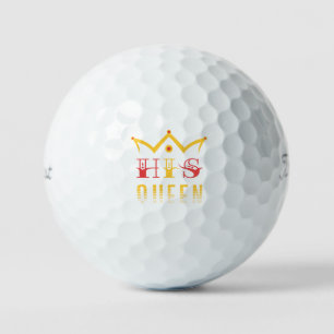 His Queen Golf Balls