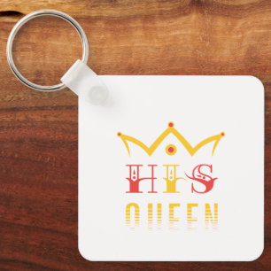His Queen Key Ring