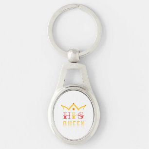 His Queen Key Ring