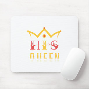 His Queen Mouse Pad