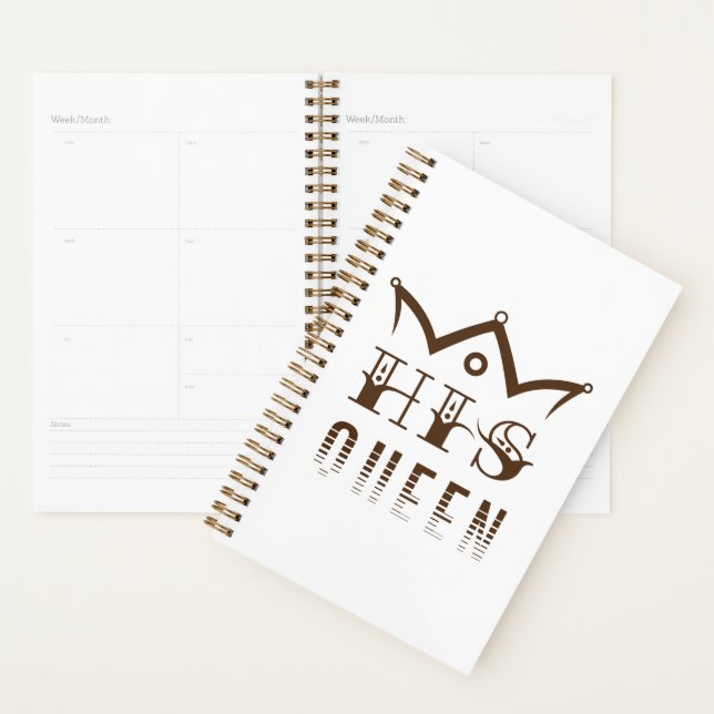 His Queen Planner (Display)