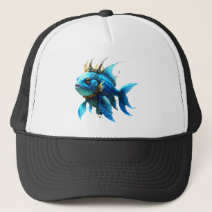 His Royal Fishness  Trucker Hat