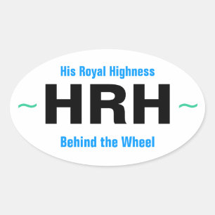 HIS ROYAL HIGHNESS stickers (4)