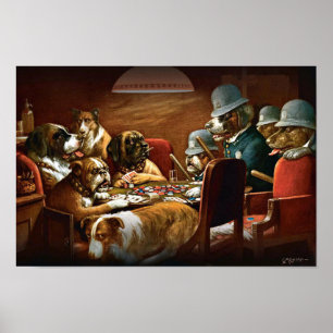 His Station and Four Aces Poster