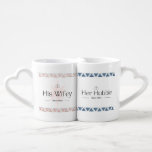 His Wifey & Her Hubbie Mug Set<br><div class="desc">Celebrate your love with our charming "His Wifey & Her Hubbie" Mug Set! Perfect for couples who want to enjoy their favourite beverages together, these mugs feature playful and affectionate titles that reflect your special bond. Made from high-quality ceramic, each mug is designed for durability and comfort, ensuring that your...</div>