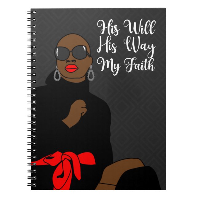 His Will His Way My Faith Notebook (Front)