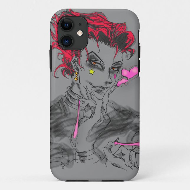 Hisoka (Hunter x Hunter) Phone Case (Back)