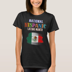 Hispanic Ceremony Month Prideful Latin Spanish Ami T-Shirt