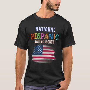 Hispanic Ceremony Month Prideful Latin Spanish Ami T-Shirt
