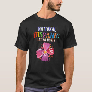 Hispanic Ceremony Month Prideful Latin Spanish Ami T-Shirt