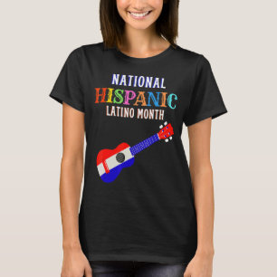 Hispanic Ceremony Month Prideful Latin Spanish Ami T-Shirt