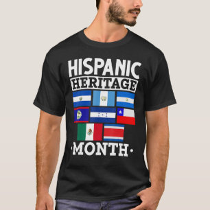 Hispanic Countries Latino Pride Hispanic Heritage T-Shirt