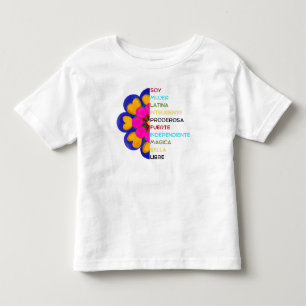 Hispanic Heritage Hand Fan Shirt, Mexican Day  Toddler T-Shirt