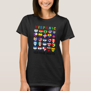 Hispanic Heritage Month 2022 National Latino Count T-Shirt
