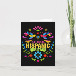 Hispanic Heritage Month All Countries Heart Hands Card
