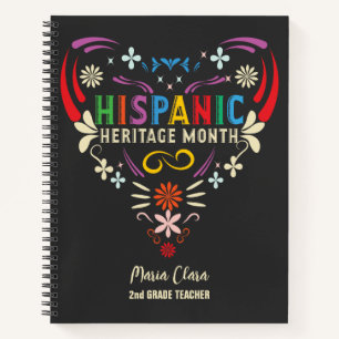 Hispanic Heritage Month Hispanic Americans Latino Notebook