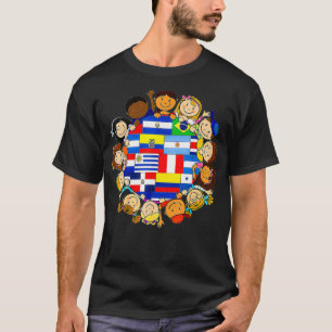Hispanic Heritage Month Kids Toddler Youth Men Wo T-Shirt