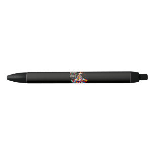 Hispanic Heritage Month Latino Countries Flags Black Ink Pen
