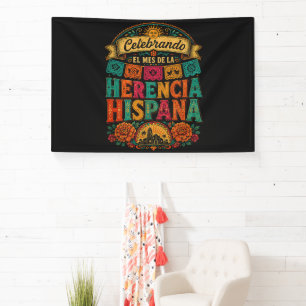 Hispanic Heritage Month Latino Culture Celebration Banner