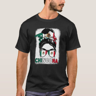 Hispanic Heritage Month Mexico Chingona Girl Mexic T-Shirt
