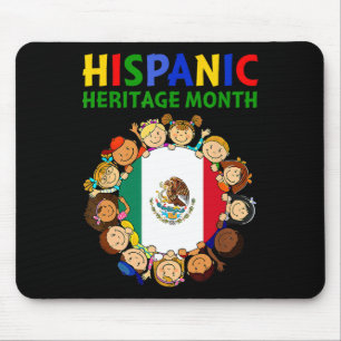 Hispanic Heritage Month Mexico Kids Boys Girls Mouse Pad