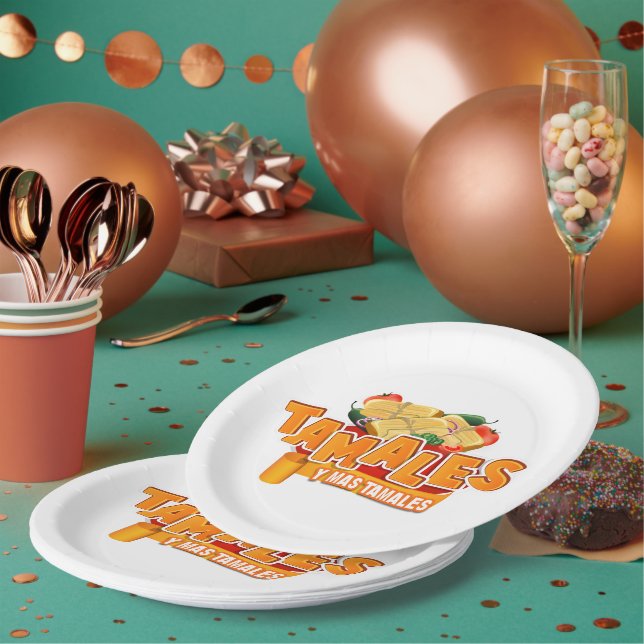 Hispanic Heritage Month Paper Plate (Multi)