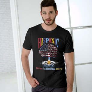 Hispanic Heritage Month Proud Argentinian roots  T-Shirt