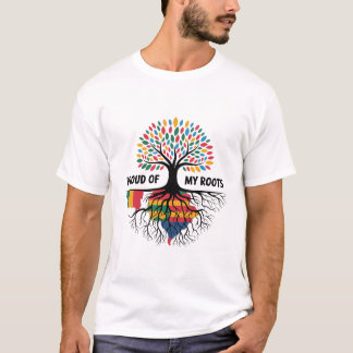 Hispanic Heritage Month Proud of My Roots T-Shirt