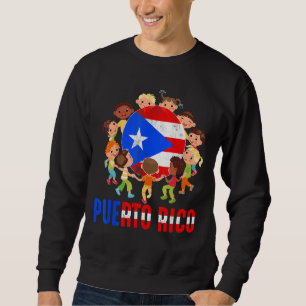 Hispanic Heritage Month Shirt Puerto Rico Kids Boy