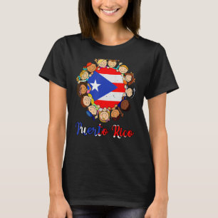 Hispanic Heritage Month Shirt Puerto Rico Kids Boy