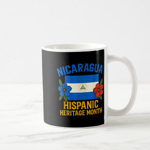 Hispanic Heritage Nicaragua National Month Nicarag Coffee Mug