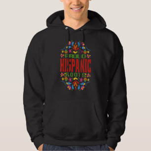 Hispanic Latina Country Flags Floral Culture Hispa Hoodie
