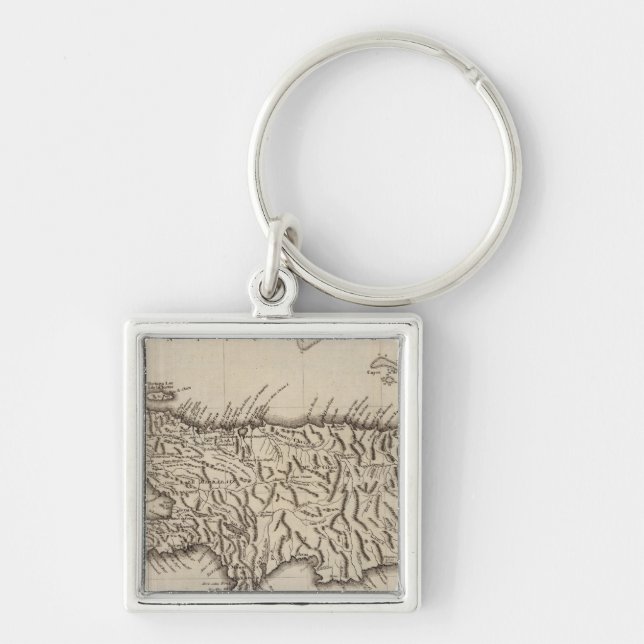 Hispaniola, St Domingo Key Ring (Front)