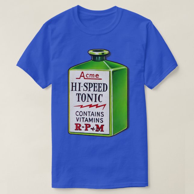 HiSpeed Tonic Contains RPM T-Shirt (Design Front)