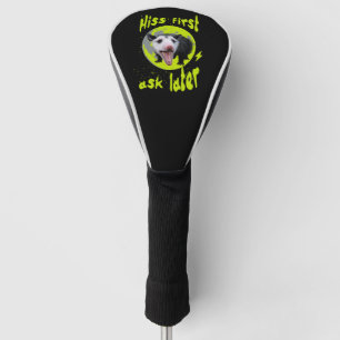 Hiss First Ask Later Funny Opossum Humour Golf Head Cover