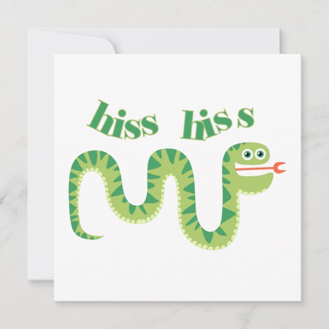 Hiss Hiss Snake (Front)