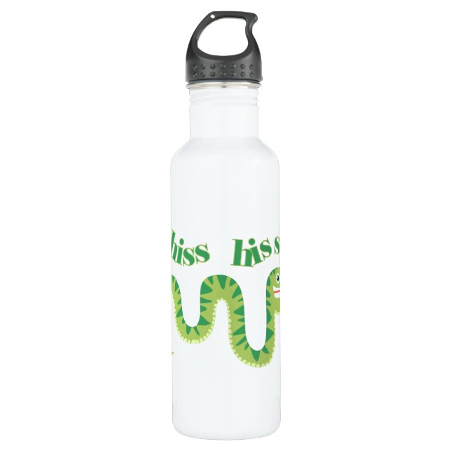 Hiss Hiss Snake 710 Ml Water Bottle (Front)