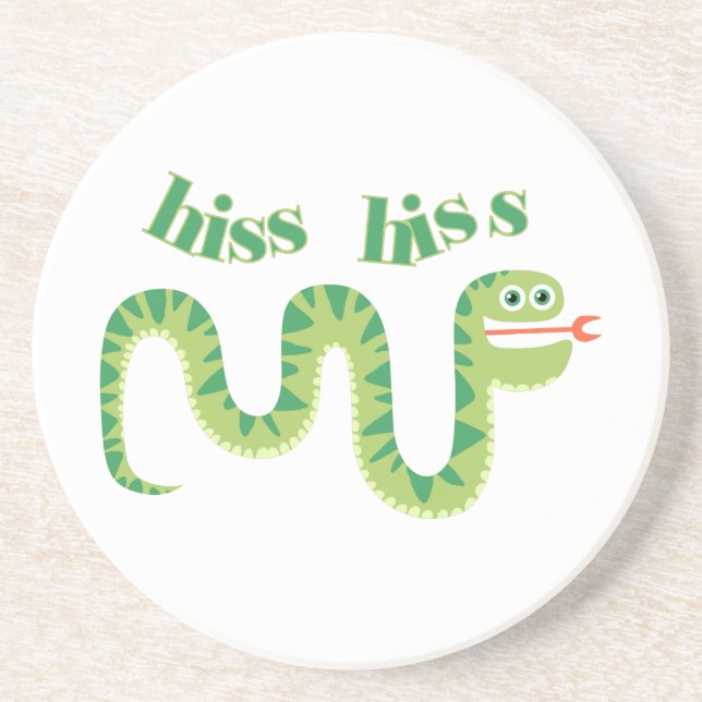 Hiss Hiss Snake Coaster (Front)