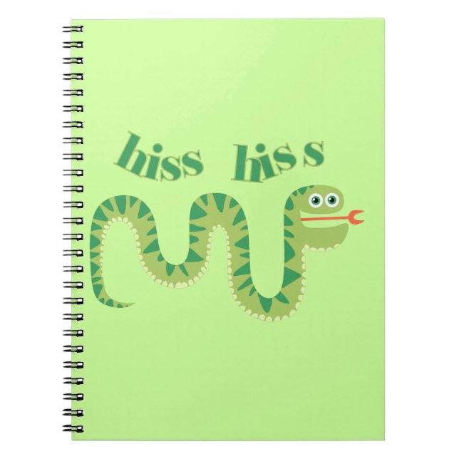 Hiss Hiss Snake Notebook (Front)