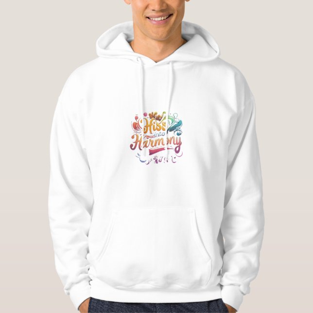 Hiss into Harmony t-shirt hoddie Hoodie (Front)