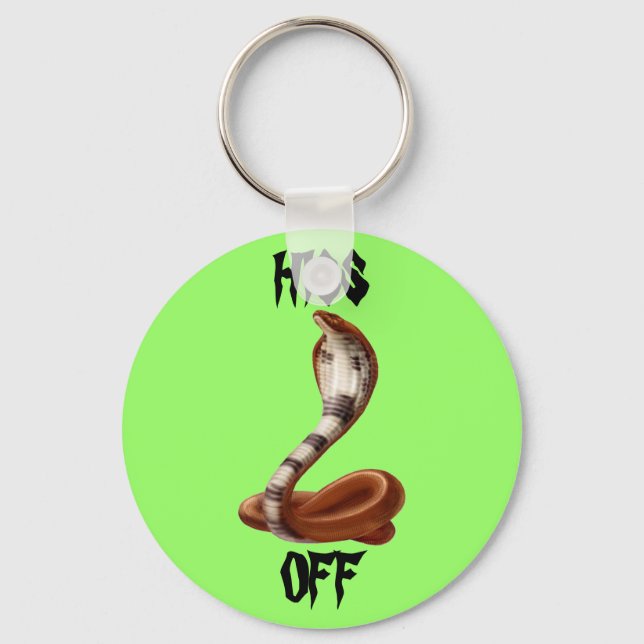 HISS OFF KEY CHAIN (Front)